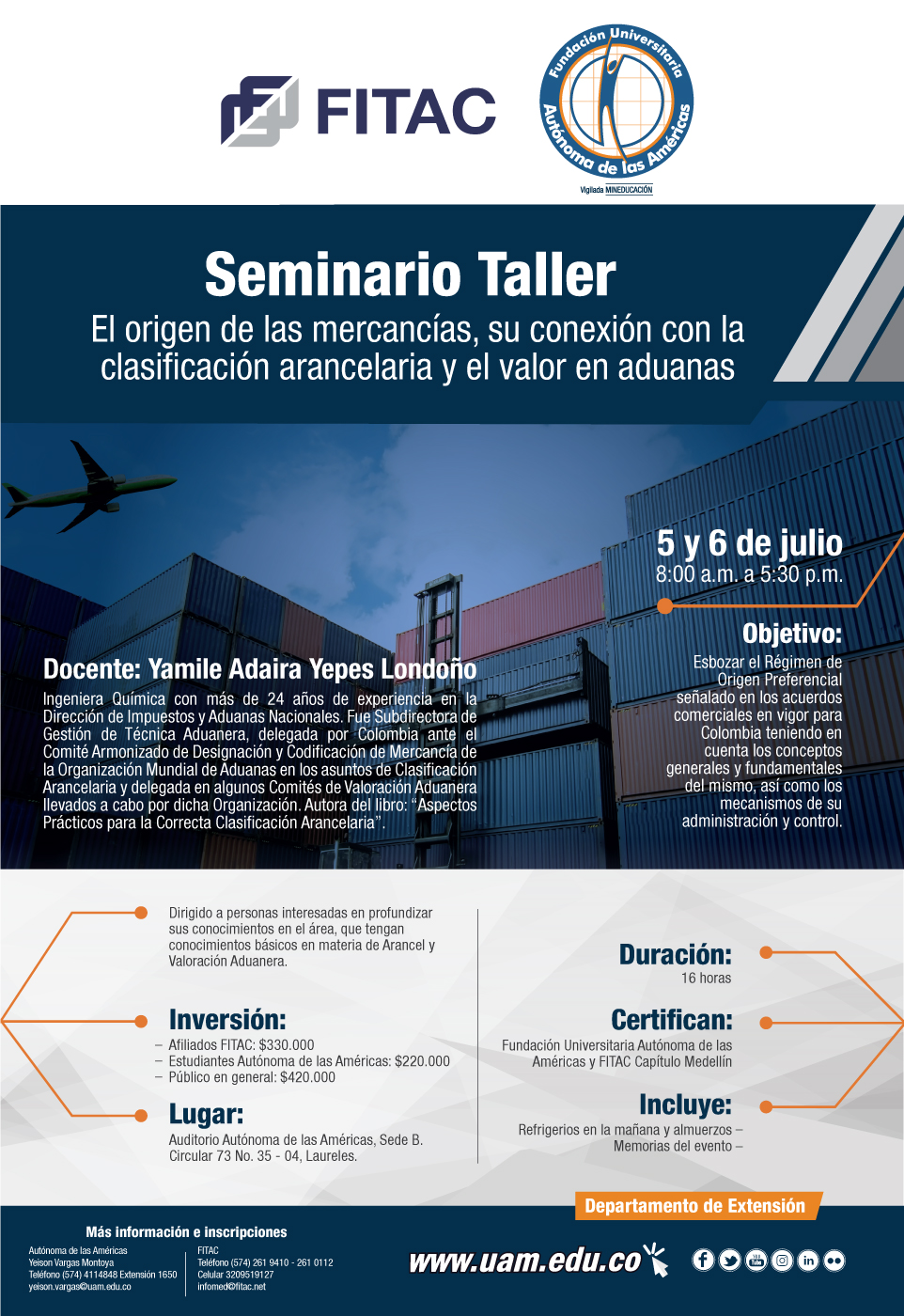 Clasificación Arancelaria AFICHE