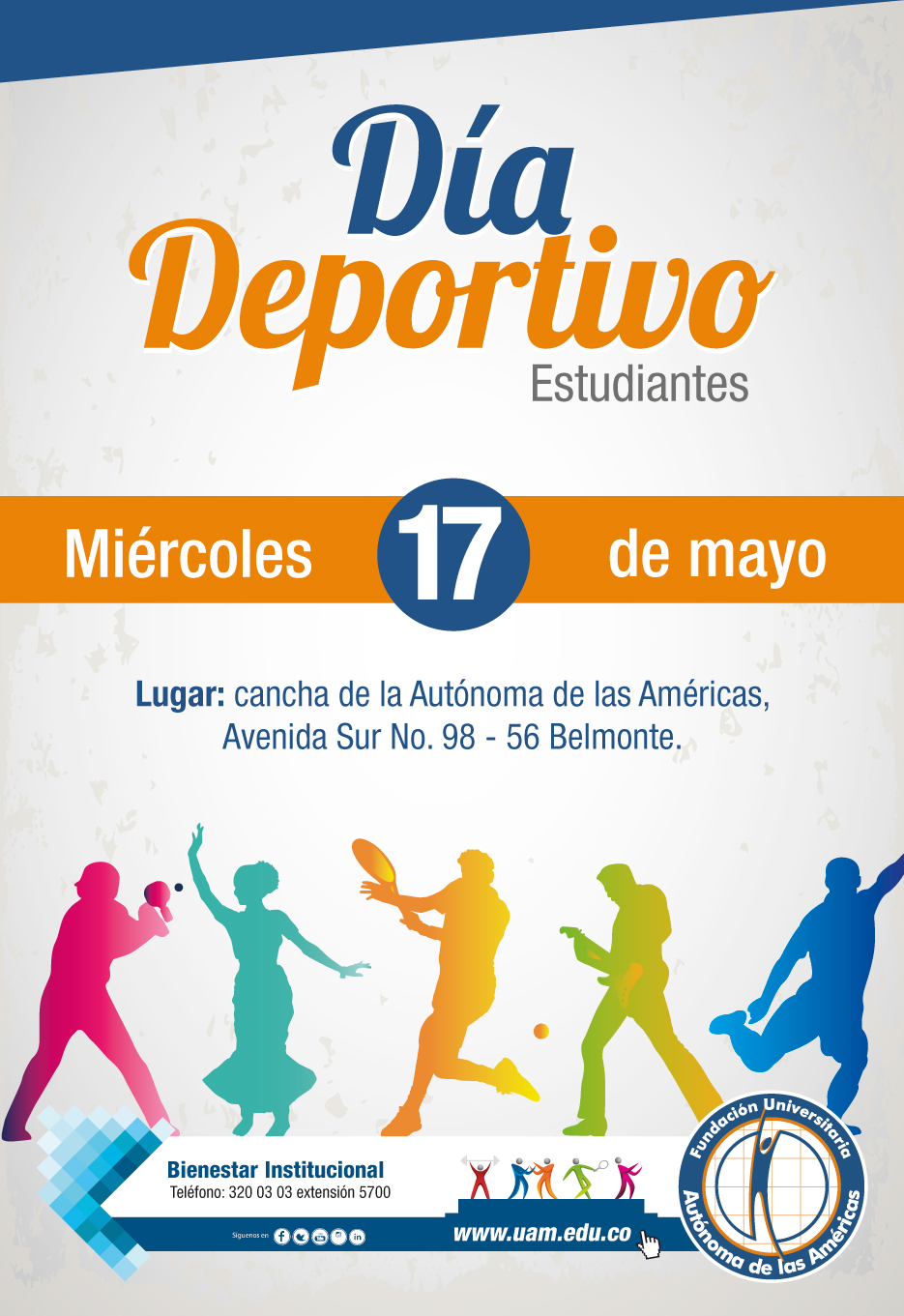 Afiche Diadeportivo 17 De Mayo 2017