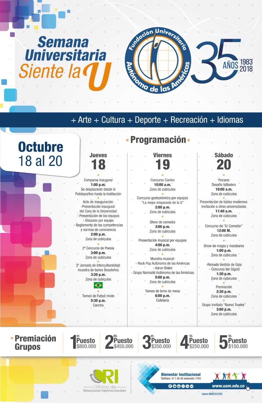Semana Universitaria Siene La U