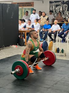 Bronce levantamiento de pesas